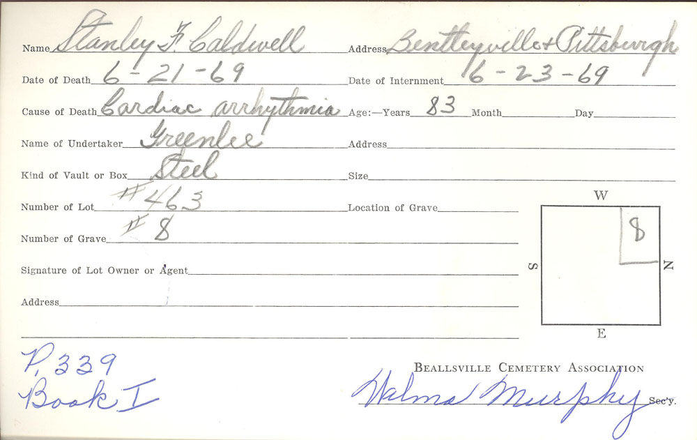 Stanley Foster Caldwell